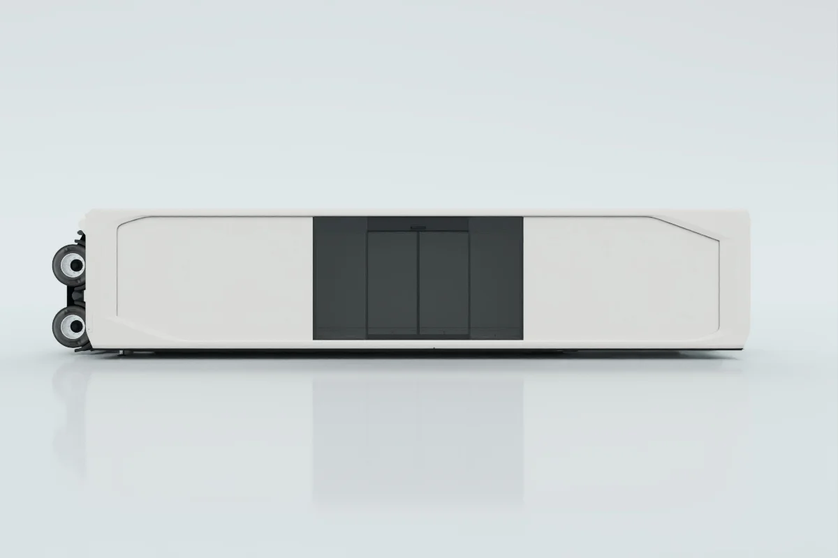 50% premium glass with electric sliding door
